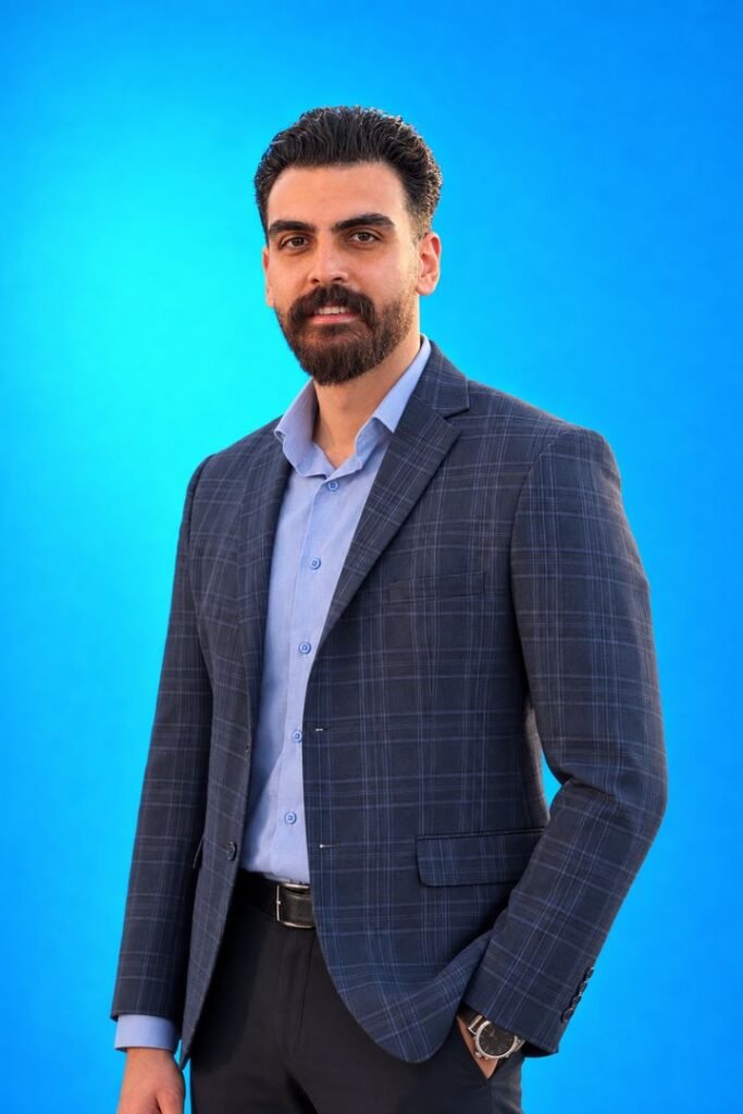 Portrait of Ali Al Kaabi, Creative Director